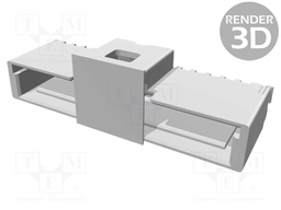 Socket; wire-board; male; Pico-Clasp; 1mm; PIN: 15; SMT; 50V; 1A