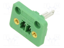 Feed-through header, nominal cross section: 1.5 mm?, color: 