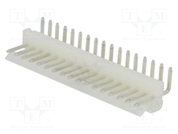 Socket; wire-board; male; 3.96mm; PIN: 17; THT; 250V; 7A; tinned; 10mΩ