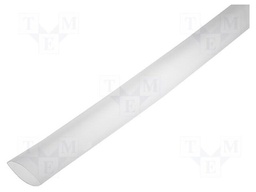 Heat shrink sleeve; glueless; 2: 1; 4.8mm; L: 1m; transparent