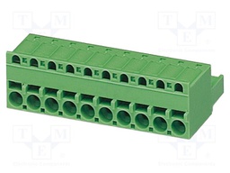 PCB connector, nominal cross section: 2.5 mm?, color: green,