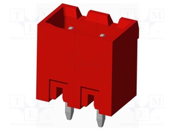 Connector: pluggable terminal block; socket; male; on PCBs