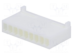 Plug; wire-board; female; KK 254; 2.54mm; PIN: 9; w/o contacts