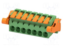 PCB connector, nominal cross section: 2.5 mm?, color: green,