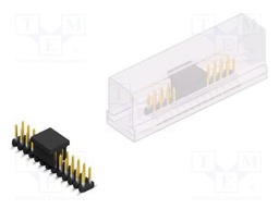 Connector: pin strips; pin header; male; PIN: 26; 2mm; SMT; 2x13