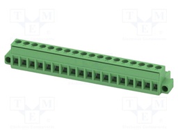 PCB connector, nominal cross section: 2.5 mm?, color: green,