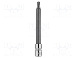 Socket; socket spanner; Bit: Phillips; Size: PH3; 1/4"; 87mm; long