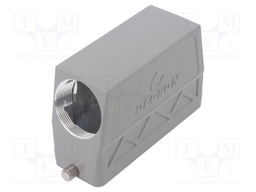 Enclosure: for HDC connectors; size D24B; for cable; for latch