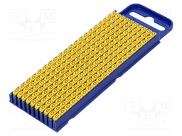 Markers for cables and wires; Label symbol: Q; 2.8÷3.8mm; yellow