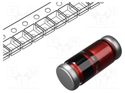 Diode: switching; SMD; 100V; 300mA; 4ns; MiniMELF,SOD80; Ufmax: 1V