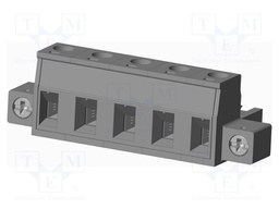 Connector: pluggable terminal block; plug; female; straight; grey