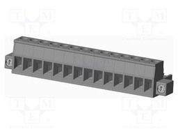 Connector: pluggable terminal block; plug; female; straight; grey