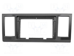 Radio frame; VW; black; 9"
