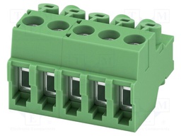 PCB connector, nominal cross section: 1.5 mm?, color: green,
