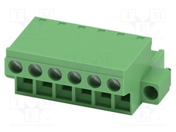 PCB connector, nominal cross section: 2.5 mm?, color: green,