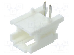 Connector: wire-board; MicroClasp; PIN: 2; Type: w/o contacts; male