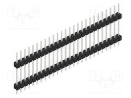 Connector: pin strips; pin header; male; PIN: 26; 2.54mm; THT; 1x26