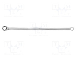 Wrench; box,with ratchet; 13mm; Chrom-vanadium steel; L: 360mm