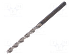 Drill bit; for metal; Ø: 3.3mm; L: 65mm; HSS-CO; Conform to: DIN 338