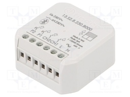 Blinds controller; 13; flush mount; Channels: 2; Out: NO x2