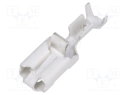 Terminal: flat; 6.3mm; 0.8mm; female; 0.7÷2mm2; crimped; for cable
