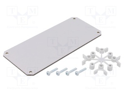 Mounting plate; hard paper; W: 74mm; H: 2.5mm; L: 160mm; TK-PC-1809