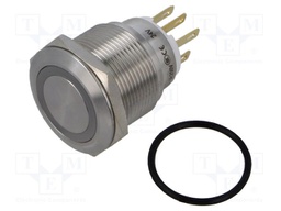 Switch: vandal resistant; Pos: 2; SPDT; 3A/220VAC; 5A/24VDC; IP65