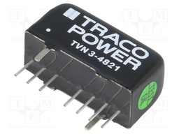 Converter: DC/DC; 3W; Uin: 36÷75V; Uout: 5VDC; Uout2: -5VDC; SIP8