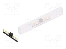 Connector: pin strips; pin header; male; PIN: 21; 2mm; SMT; 1x21