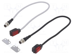 Sensor: laser; Range: 0÷3m; PNP; DARK-ON,LIGHT-ON; Usup: 12÷24VDC