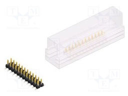 Connector: pin strips; pin header; male; PIN: 24; 2.54mm; SMT; 2x12