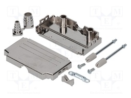 Enclosure: for D-Sub connectors; D-Sub 37pin,D-Sub HD 62pin