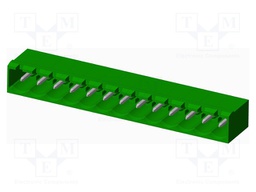 Connector: pluggable terminal block; socket; male; angled 90°