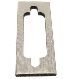 EMC shield gasket for D-SUB connectors D15