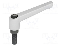 Lever; adjustable; Thread len: 16mm; Lever length: 63mm; GN 300