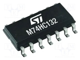 IC: digital; logic gate; NAND; Ch: 4; IN: 2; SMD; SO14; HC; 2÷6VDC; 1uA
