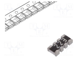 Resistor network: Y; 22kΩ; SMD; 0804; No.of resistors: 4; 63mW; ±5%