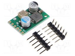 Converter: step down; Uout: 4.2÷15V; Uin: 4.2÷45V; 3A; 80÷95%