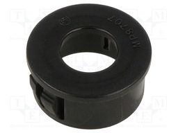 Grommet; Ømount.hole: 22.2mm; Øhole: 11mm; Panel thick: max.3.2mm