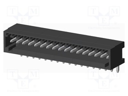 Connector: pluggable terminal block; socket; male; on PCBs