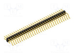 Connector: pin strips; pin header; male; PIN: 62; 2mm; SMT; 2x31