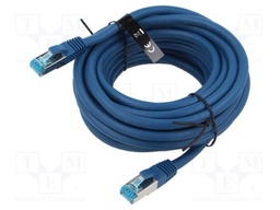 Patch cord; RJ45 plug,both sides; S/FTP; 5e; wire; OFC; 0.5m; PVC