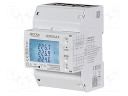 Counter; digital,mounting; for DIN rail mounting; three-phase