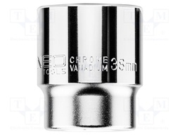 Socket; 6-angles,socket spanner; HEX 38mm; 3/4"