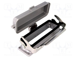 Enclosure: for HDC connectors; C146; size E24; with latch; IP65