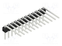Connector: pin strips; pin header; male; PIN: 12; 2.54mm; THT; 1x12