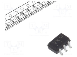 IC: digital; AND; Channels: 1; IN: 2; SMD; SC88A; Series: VHC; 2÷5.5VDC