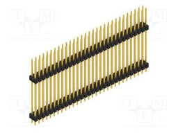 Connector: pin strips; pin header; male; PIN: 60; 2.54mm; THT; 2x30