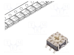 Encoding switch; HEX/BCD; Pos: 10; SMT; Rcont max: 100mΩ; 1250pcs.