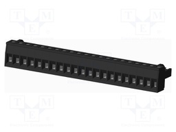 Connector: pluggable terminal block; plug; female; straight; 5mm